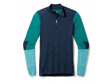 Smartwool W INTRKNT THRMLRN BL COLORBL 1/4 ZIP deep navy