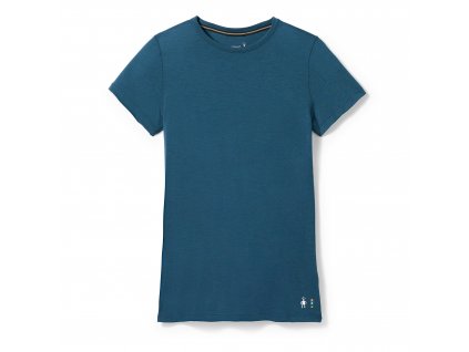 Smartwool WERINOHORTLEEVE TEE twilight blue  spodní prádlo