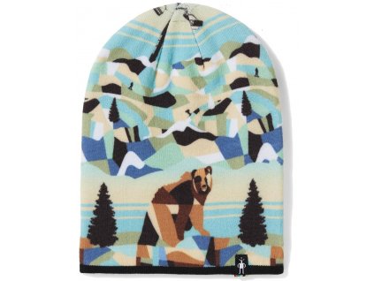 Smartwool BACK COUNTRY BEAR PRINT BEANIE multi color