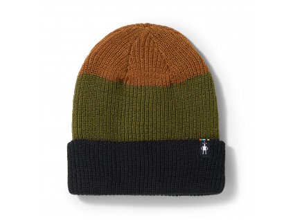 Smartwool CANTAR COLORBLOCK BEANIE winter moss