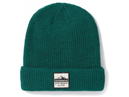 Smartwool SMARTWOOL PATCH BEANIE emerald green heather