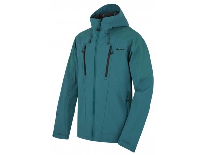 Husky Pánská softshell bunda Sevan M dark mint