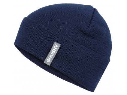 Husky Dětská merino čepice Merhat 6 dark blue