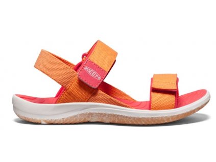 keen elle backstrap youth tangerine cayenne