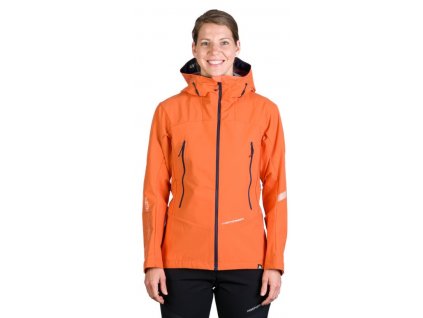 Northfinder DELORIS light orange BU 6181OR 182 dámská outdoorová výkonná nepromokavá bunda