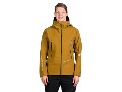 Northfinder DELORIS mustard BU 6181OR 520 dámská outdoorová výkonná nepromokavá bunda