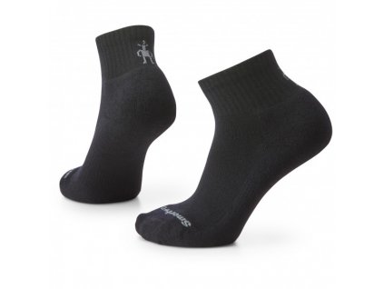 Smartwool EVERYDAY SOLID RIB ANKLE black  ponožky