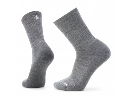 Smartwool EVERYDAY SOLID RIB CREW medium gray  ponožky