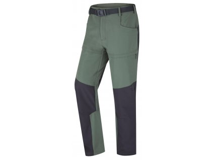 Husky Pánské outdoor kalhoty Keiry M green/anthracite  pánské kalhoty