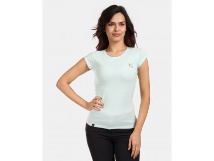 Kilpi LOS-W Mentolová  dámské tričko s krátkým rukávem