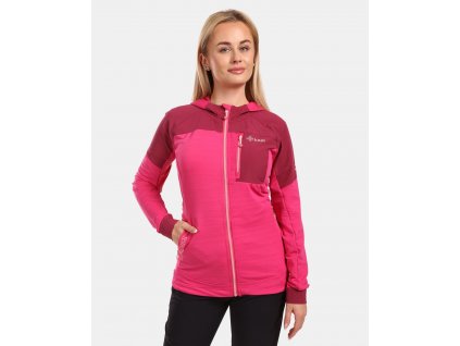 Kilpi MEMPHIS-W růžová  dámská mikina