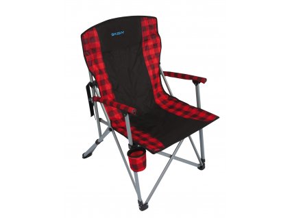 Husky Křeslo Moat black/red  příslušenství