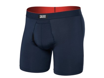saxx multi sport mesh boxer brief fly navy