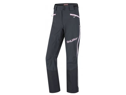 Husky Dámské lyžařské kalhoty Kippe L dark grey  dámské kalhoty