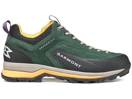 garmont dragontail wms forest green banana yellow 2