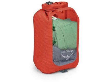 osprey dry sack 12 w window mars orange