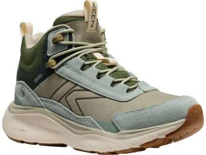 keen leiki leather mid wp women iceberg green bronze green
