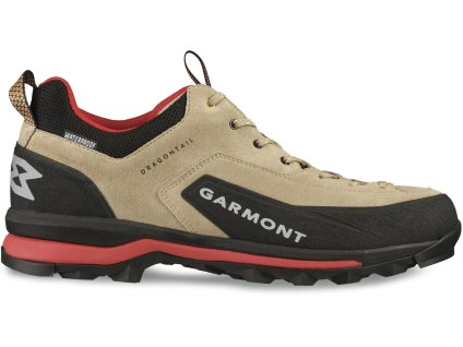 garmont dragontail wp cornstalk beige tomato red