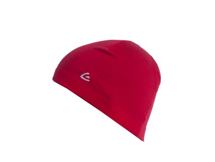 Lasting merino čepice BONY červeno černá (Velikost L/XL)