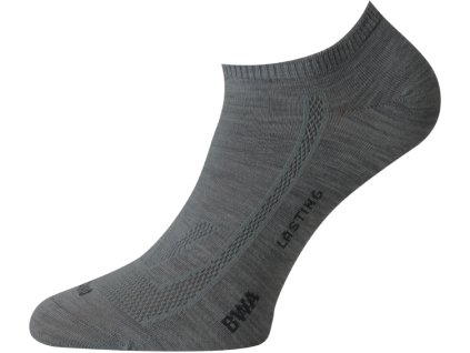 Lasting merino ponožky BWA šedé (Velikost L)