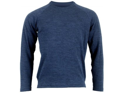 lasting vlneny merino svetr hugo 5858 modra