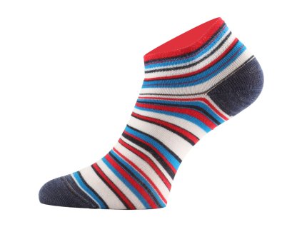 Lasting funkční ponožky DUHA proužkované (Velikost L)