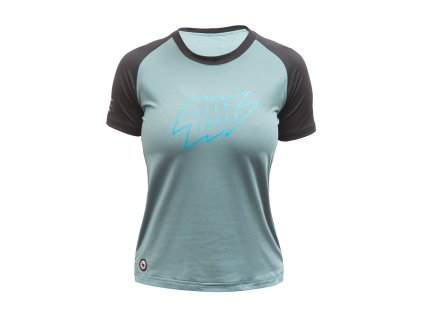 FT WOMEN'S HORIZON SHORT SLEEVE TEE MINTBLACK