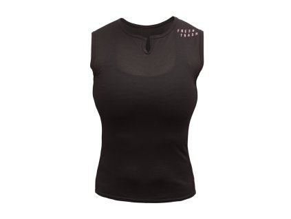 FT WOMEN'S CONVERT JERSEY NO SLEEVE TRUE BLACK