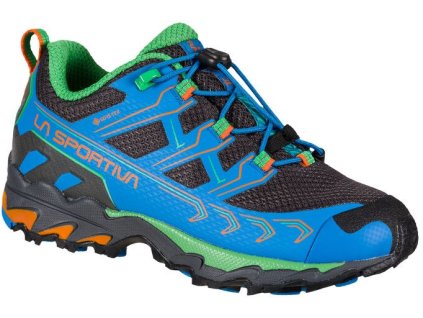 la sportiva ultra raptor ii jr gtx electric blue flame