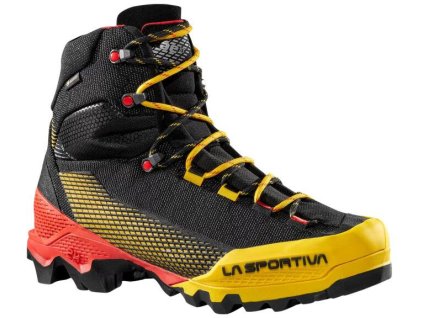 la sportiva aequilibrium st gtx black yellow