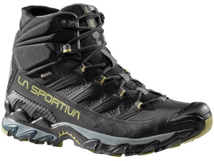 la sportiva ultra raptor ii mid leather wide gtx black cedar