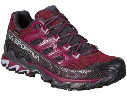 la sportiva ultra raptor ii wide gtx women red plum carbon