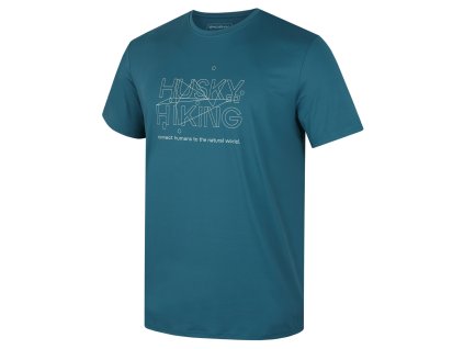 Husky Pánské funkční triko Tant M turquoise (Velikost L)