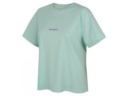 Husky Dámské bavlněné triko Tee Stamp L light mint (Velikost L)