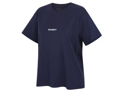 Husky Dámské bavlněné triko Tee Stamp L dark blue (Velikost L)