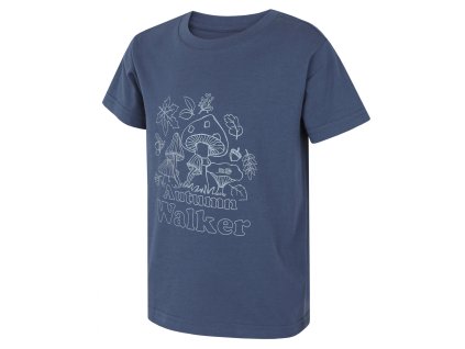 Husky Dětské bavlněné triko Tee Mushroom K blue (Velikost 128)