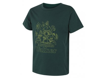 Husky Dětské bavlněné triko Tee Mushroom K dark green (Velikost 128)