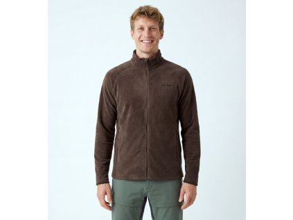 Husky Pánská fleecová mikina Aflee M brown (Velikost L)