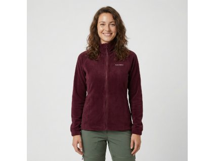 Husky Dámská fleecová mikina Aflee L bordo (Velikost L)