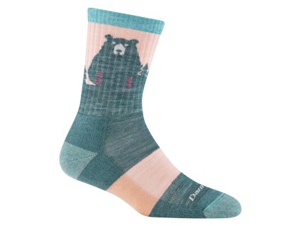 Darn Tough BEAR TOWN MICRO CREW LIGHTWEIGHT WITH CUSHION quartz