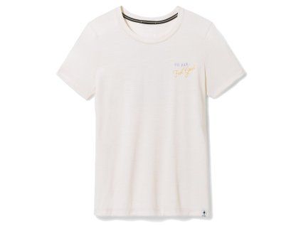 Smartwool W DENVER SKYLINE GRAPHICS TEE almond heather