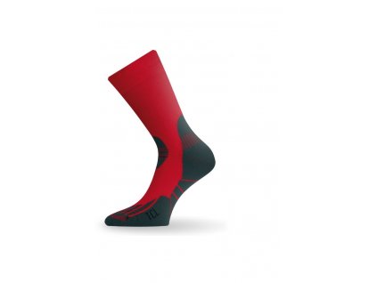 Lasting TCL 308 červená trekingová ponožka