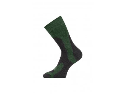 Lasting TRP 698 zelená středně silná trekingová ponožka