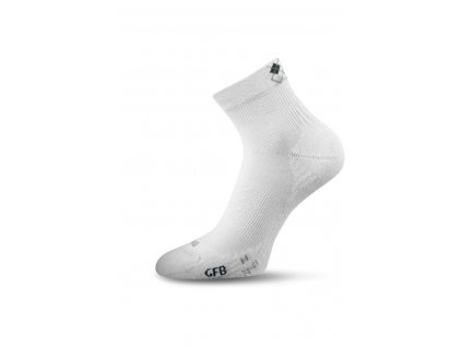 Lasting GFB 001 bílé bavlněné ponožky