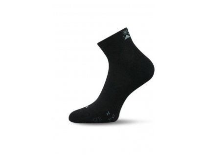 Lasting GFB 900 černé bavlněné ponožky