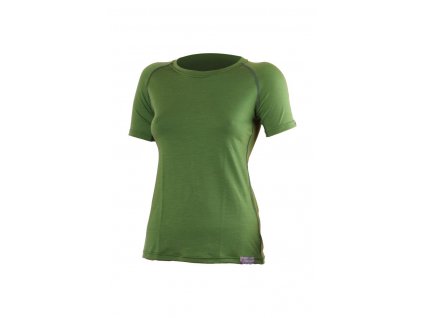 Lasting ALEA 6060 zelené vlněné merino triko