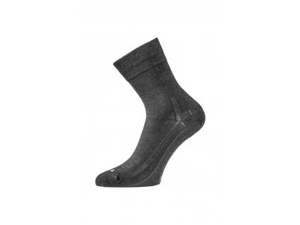 Lasting WLS-909 černé vlněné ponožky