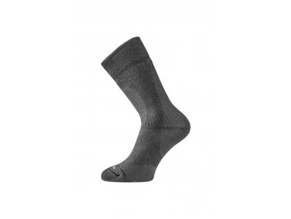 Lasting TKH 909 černé zimní ponožky z ionty stříbra