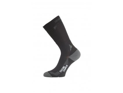 Lasting ITF 900 černá Středně dlouhá inlinová ponožka