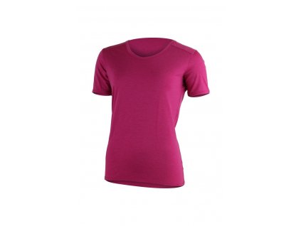 Lasting LINDA 4545 růžové vlněné merino triko